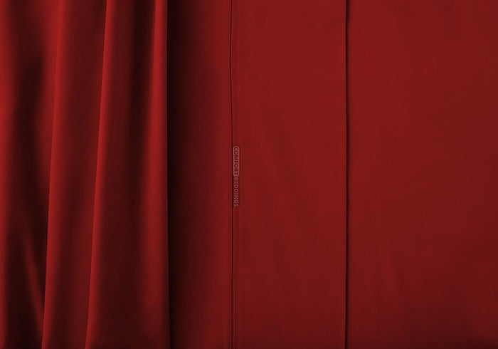 Luxury 1200 Thread Count Burgundy RV Sheet Set 100% Egyptian Cotton
