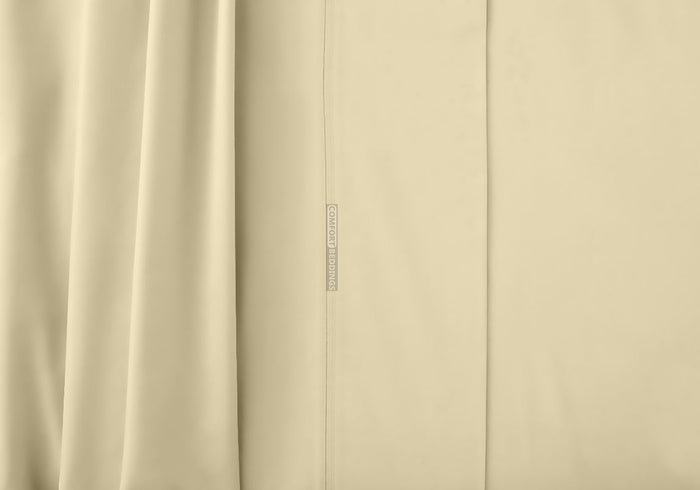 Luxury 1200 Thread Count Ivory RV Sheets Set 100% Egyptian Cotton