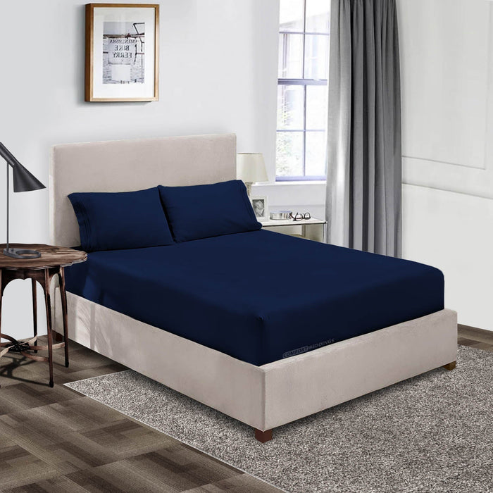 Navy Blue Fitted Sheets