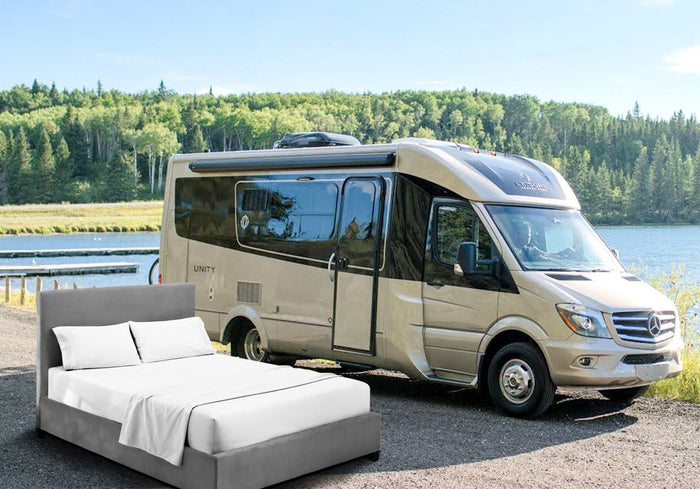 Luxury 1200 Thread Count White RV Sheet Set