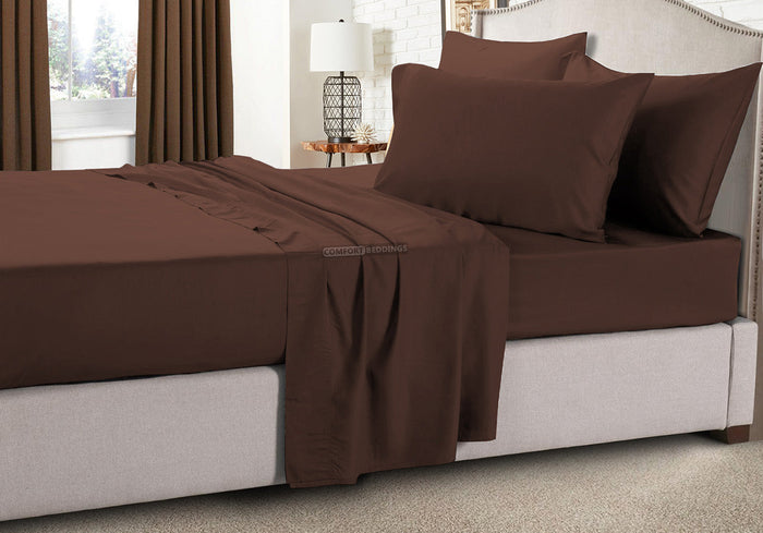 Chocolate RV king sheets