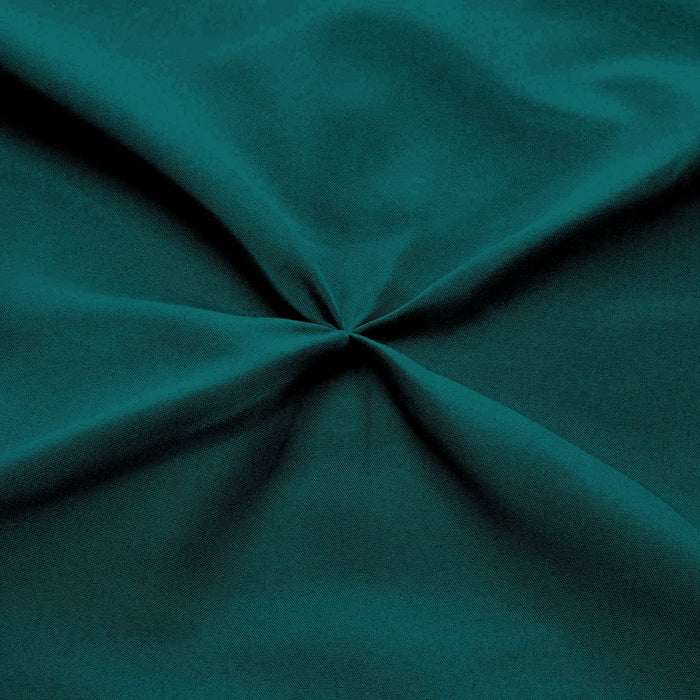 Teal Pinch Bed Skirt