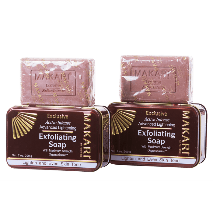 MAKARI EXCLUSIVE - TONING EXFOLIATING SOAP Lightens. Clarifies. Unifies tone. - ShanShar Beauty : The world of beauty.