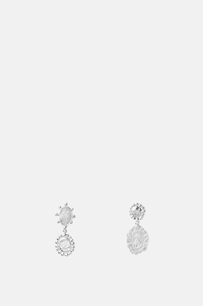 Cristina Junquero Mariana Earrings Silver.