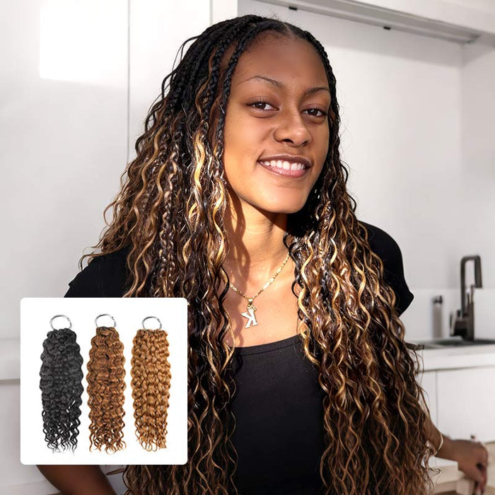 MATCH SALE|QVR #4+#30+#27 Water Wave Crochet Hair