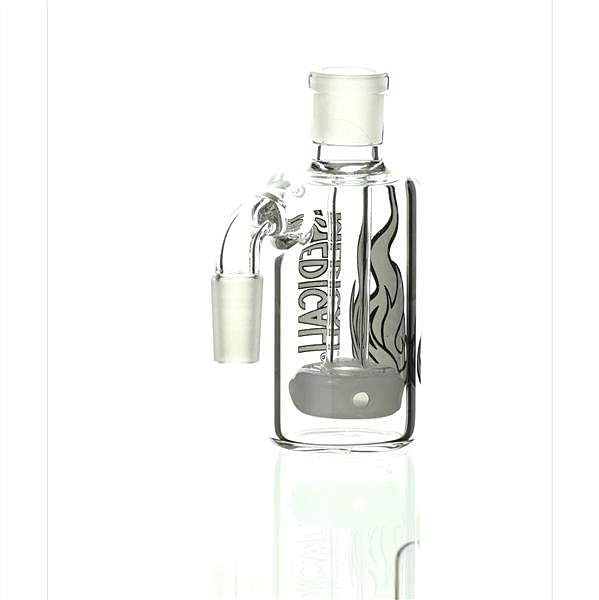 Medicali Ash Catcher white on white 90 degree 14 mm angled view