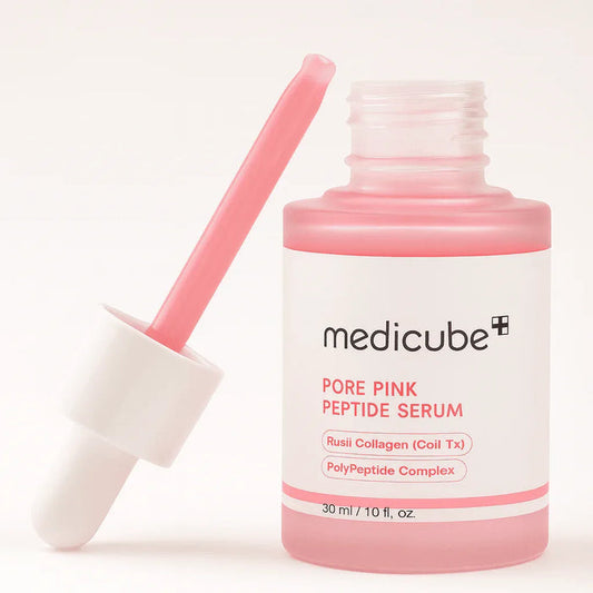 Medicube PDRN Pink Peptide Serum - Rose DNA & 5 Peptides 30ml - Anti-Aging Serum - Medicube -- United Arab Emirates -- Pinky Cosmetics