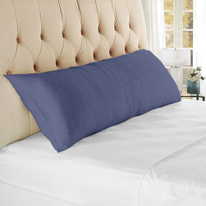 MEDITERRANEAN BLUE BODY PILLOW COVERS