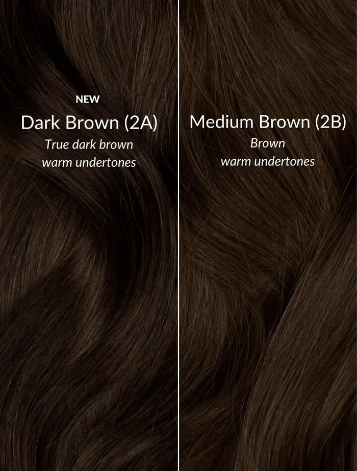 Medium Brown (2B) 20" 160g - Clip-Ins