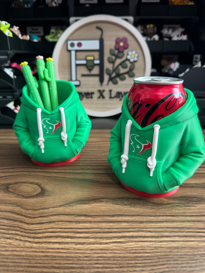 Mexican Style Texans Pen Holder/Koozie