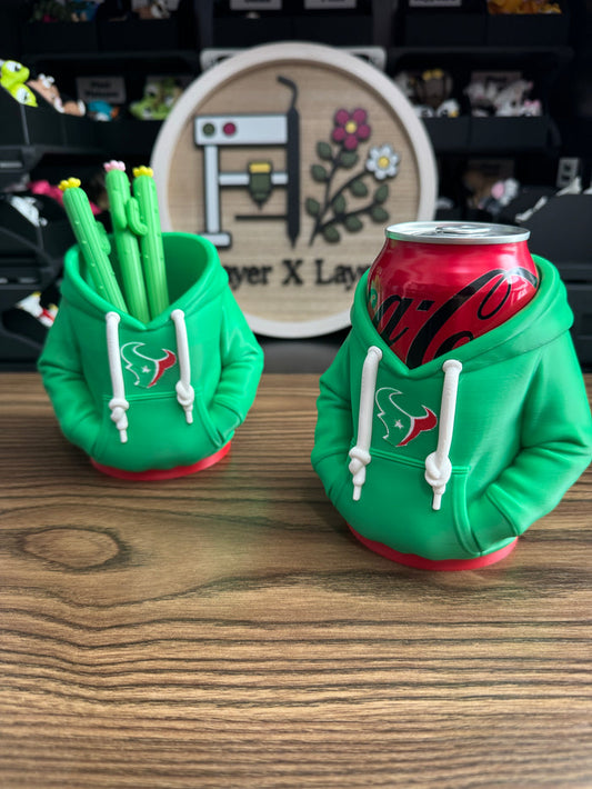 Mexican Style Texans Pen Holder/Koozie