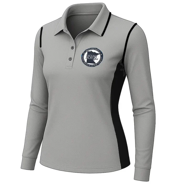 Minnesota (MSHSL) Smitty Women's Gray LS Volleyball Shirt