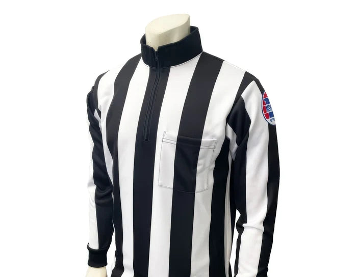 Missouri (MSHSAA) Smitty Fleece Lined Cold Weather Football Referee Shirt
