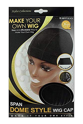 M&M Spandex Dome Style Wig Cap - Dozen ( 4 Colors ) - Palms Fashion Inc.