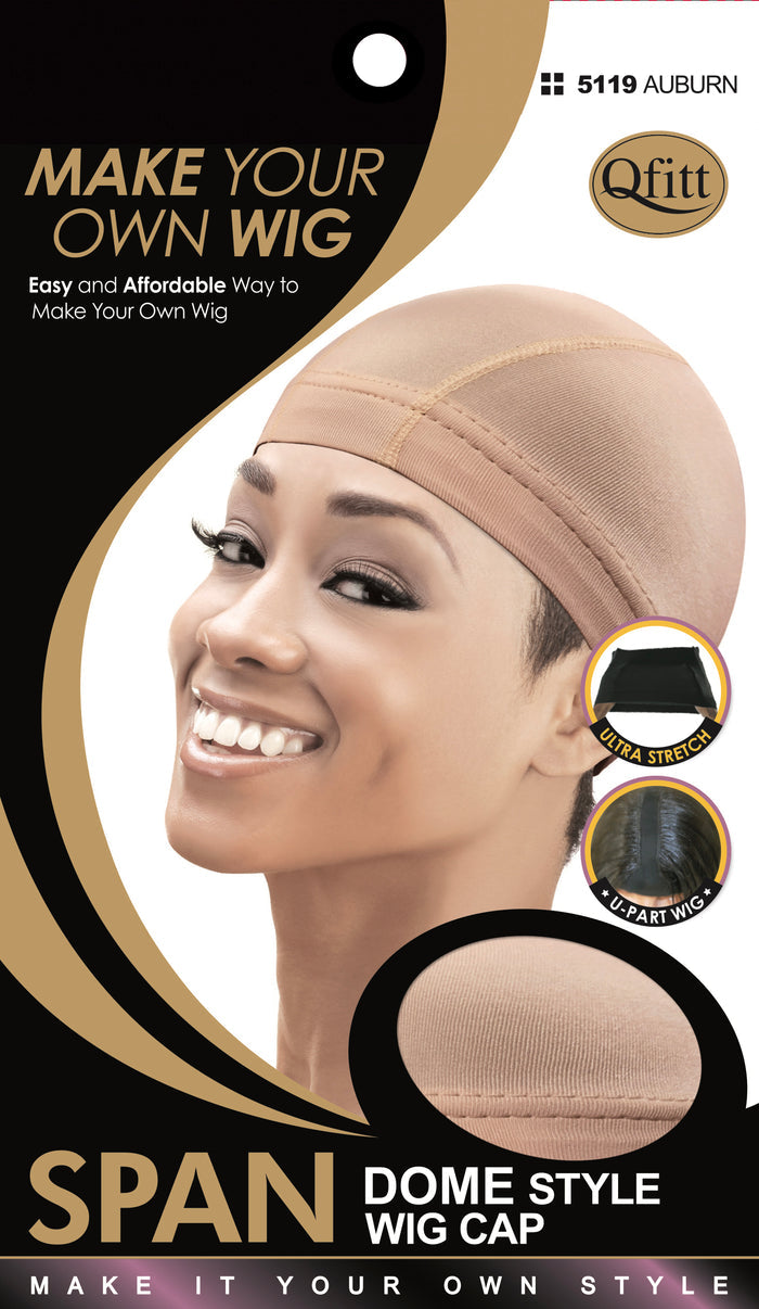 M&M Spandex Dome Style Wig Cap - Dozen ( 4 Colors ) - Palms Fashion Inc.