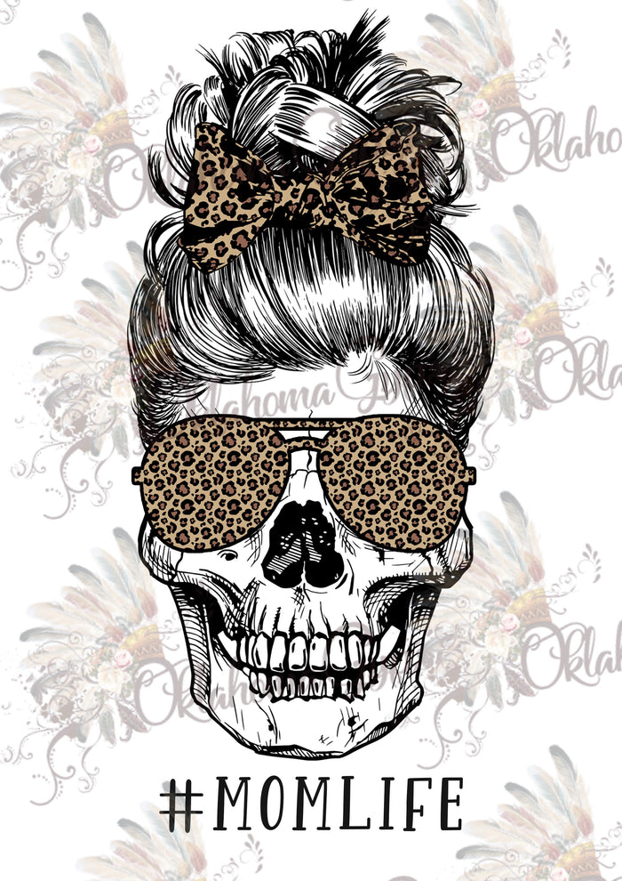 #MomLife Skeleton Leopard Digital File