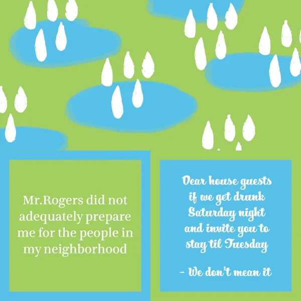 Mr. Rogers Cocktail Napkins