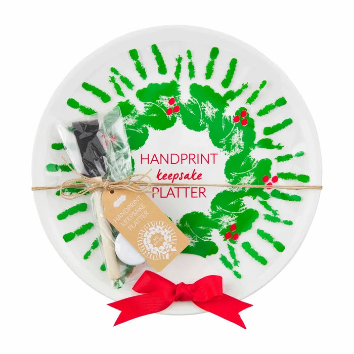 Mud Pie - Wreath Handprint Platter Set (8409493340468)