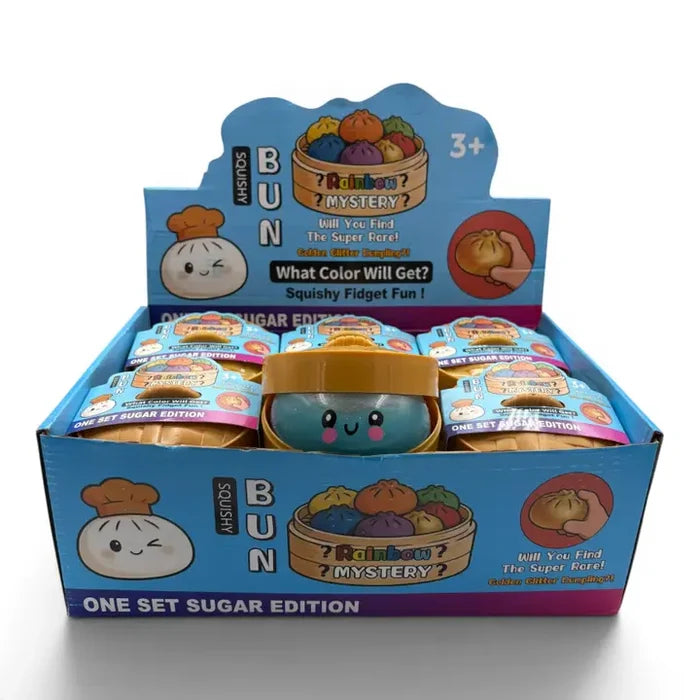 Mystery Liquid Glitter Dumpling Squishy Toys