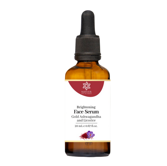 Natuur Gold Ashwagandha Licorice brightening face serum 20mL