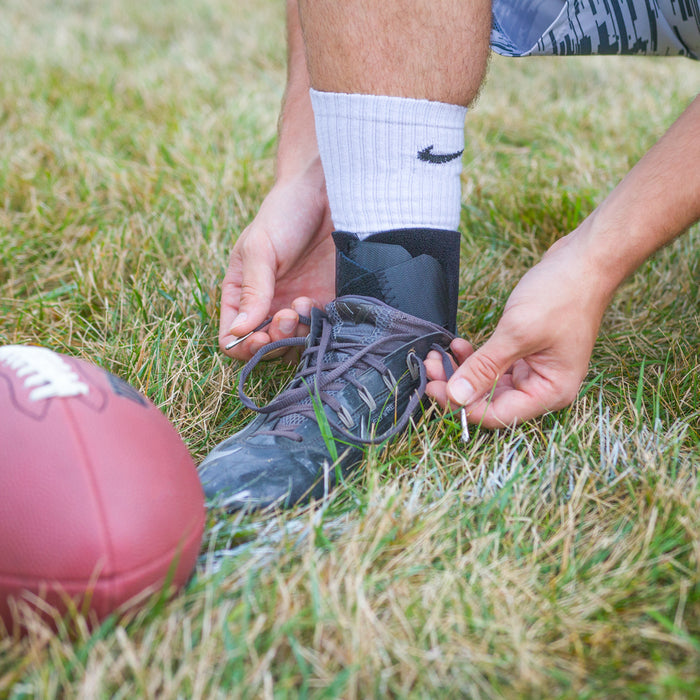 Our wrap-around ankle brace is perfect for a variety of athletes and sports because it fits inside of your shoe!