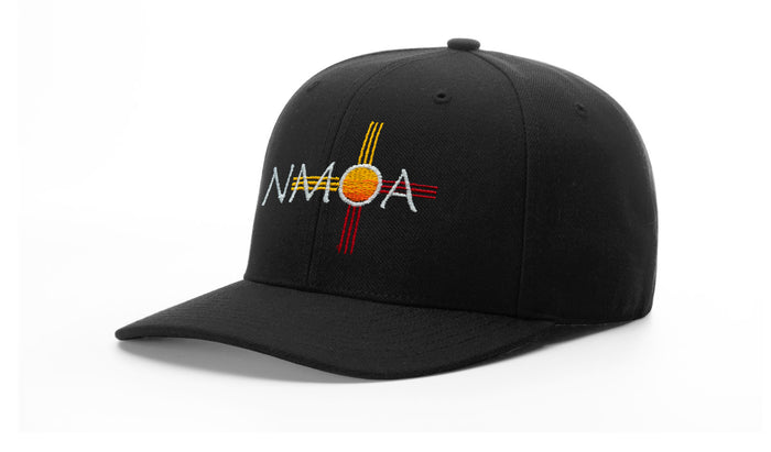 New Mexico (NMOA) Richardson Black 8-Stitch Umpire Base Hat