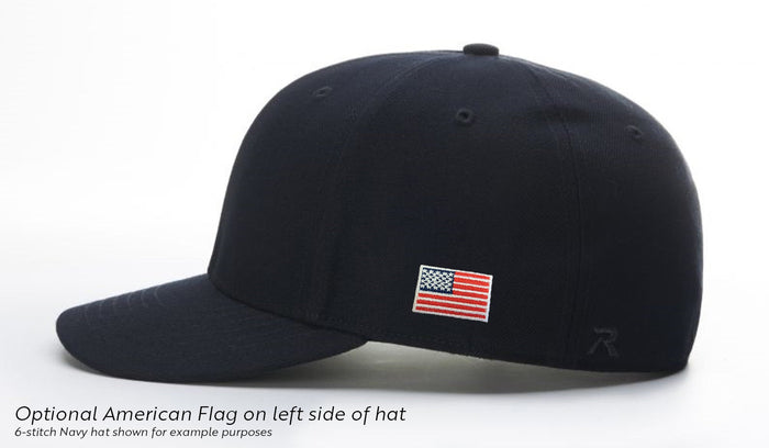New Mexico (NMOA) Richardson Black 8-Stitch Umpire Base Hat