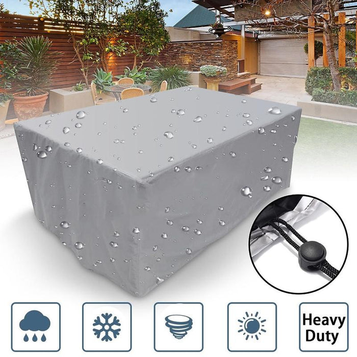 NNEIDS Waterproof Outdoor Furniture Cover - 231X231X30Cm