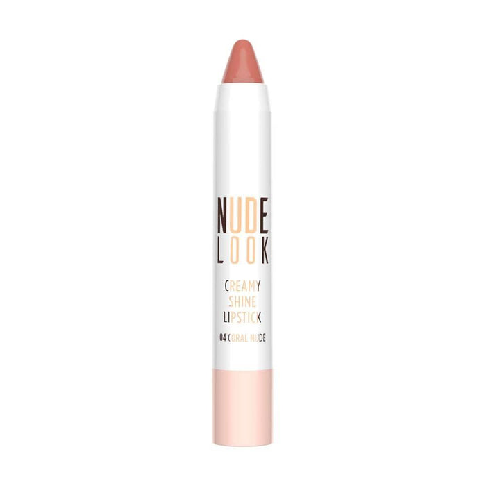 Nude Look Creamy Shine Lipstick (NEW) - Golden Rose Cosmetics Pakistan.