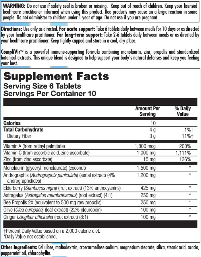 Nutra Biogenesis Complivir Capsules 2