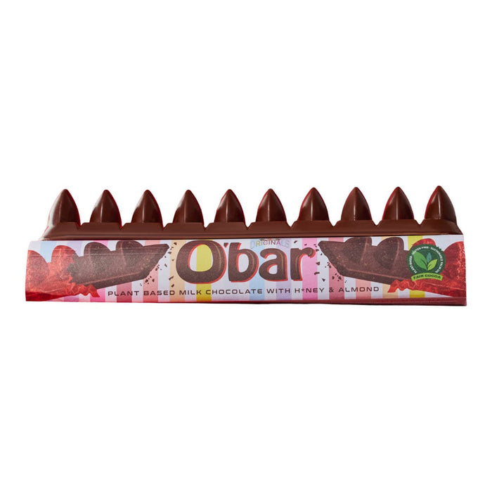 Plant based milk chocolate O'Bar with honey & almond.