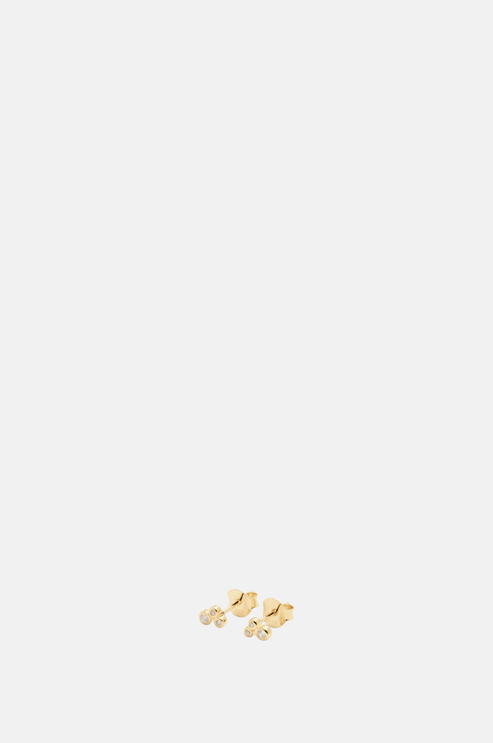 Ragbag Odette Stud Gold Earrings.