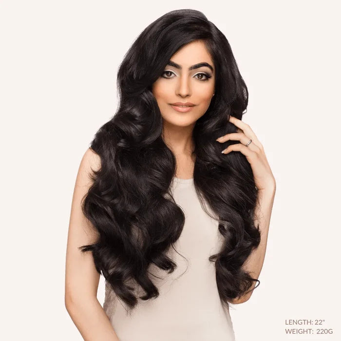 Off Black (1B) 20" 160g - Clip-Ins