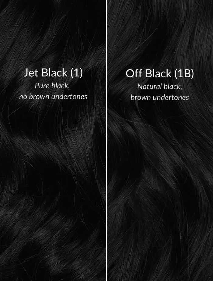 Off Black (1B) 20" 160g - Clip-Ins