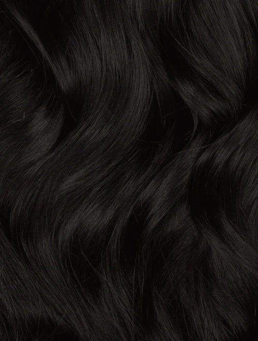 Off Black (1B) 22" 220g - Clip-Ins