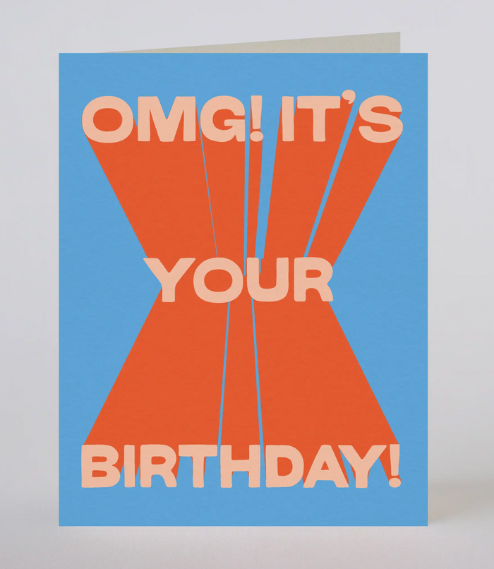 Omg Birthday Card