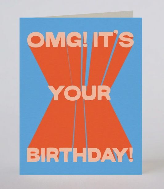 Omg Birthday Card