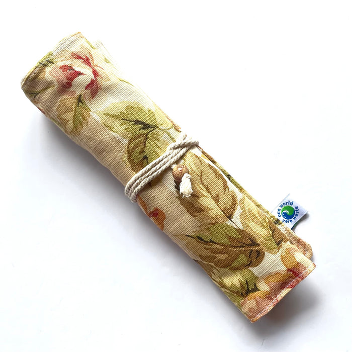 Vintage Floral Rolled