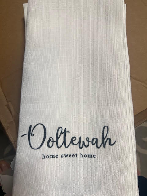 Ooltewah Home Sweet Home Tea Towel