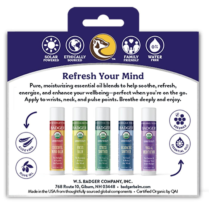 Organic Aromatherapy Travel Kit