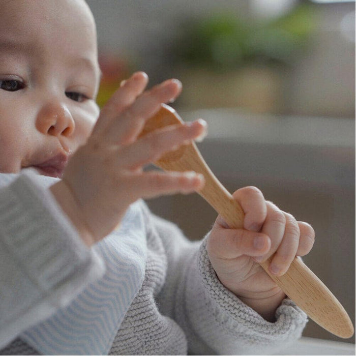 Organic Bamboo Baby Feeding Spoons