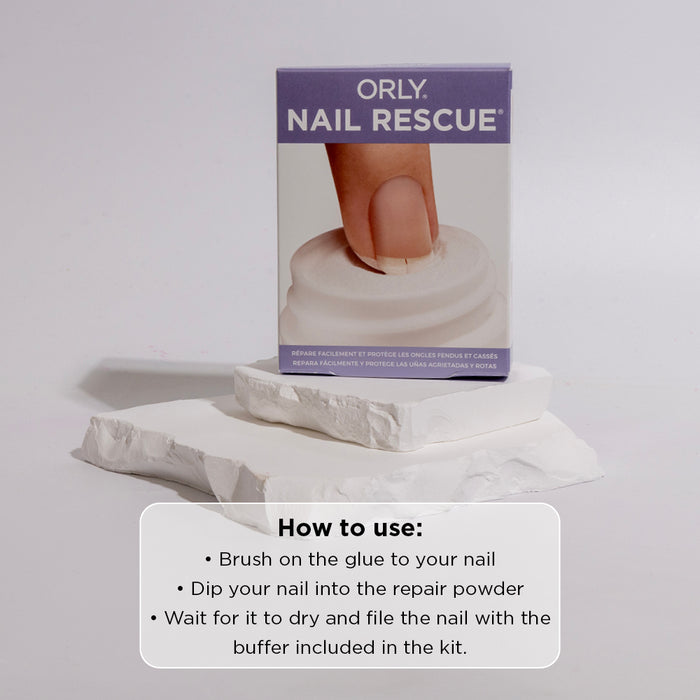 How to use the ORLY Nail Rescue kit