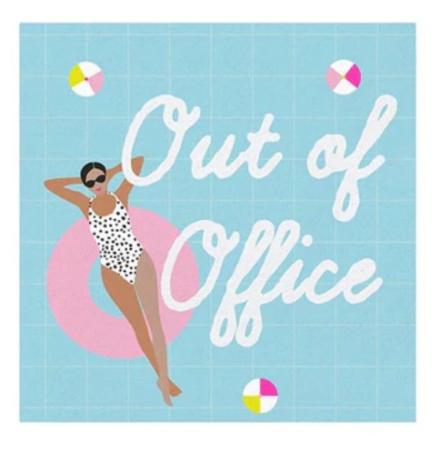 Out of Office Beverage Napkins