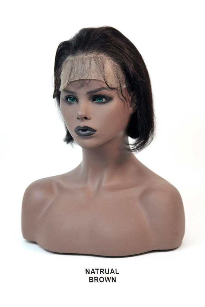 OUTRE MY TRESSES BLACK LABEL 13X4 LACE FRONTAL WIG - HH VIRGIN STRAIGHT BOB 10" OUTRE
