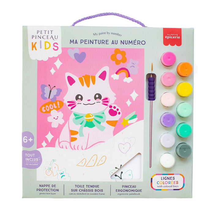 La Petite Epicerie - Paint-By-Number Kit - Maneki Neko