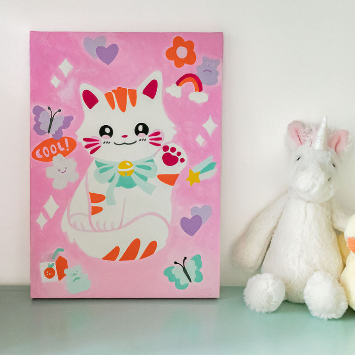 La Petite Epicerie - Paint-By-Number Kit - Maneki Neko - Lifestyle Cut 1
