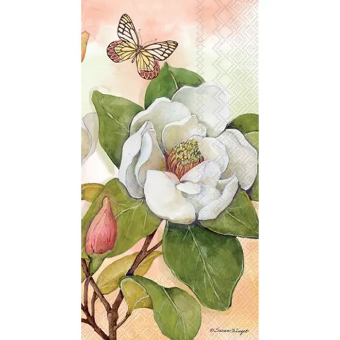 Paper Guest Towels Pack 20 Magnolia Grace