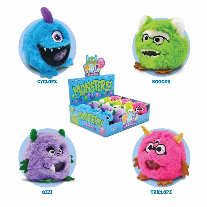 Pbj's Plush Toy - Silly Monsters