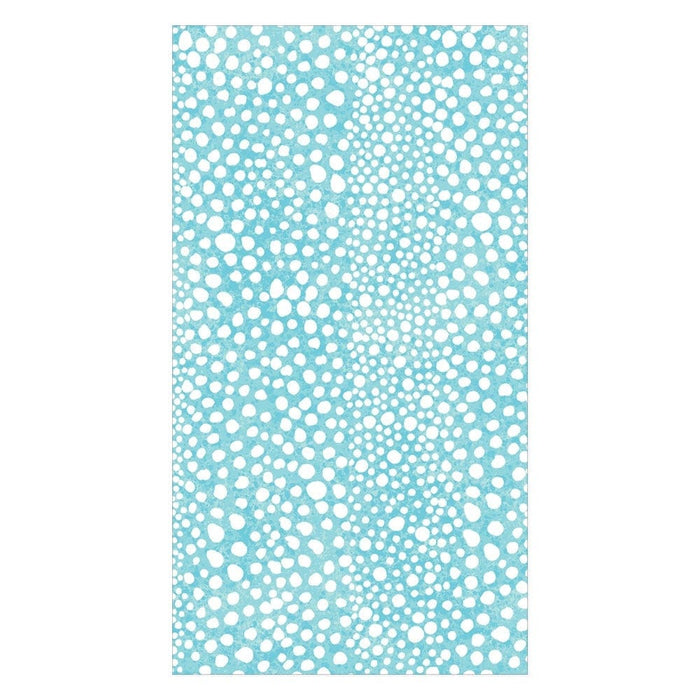 Pebble Seafoam Paper Linen Guest Towel