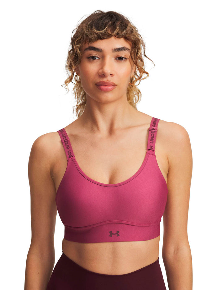 Peto de Entrenamiento para Mujer Infinity Mid 2.0 Rojo Under Armour